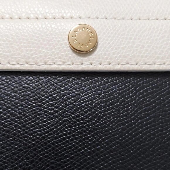 Auth FURLA Metropolis - Black Cream Leather Shoulder Bag - Picture 9 of 10
